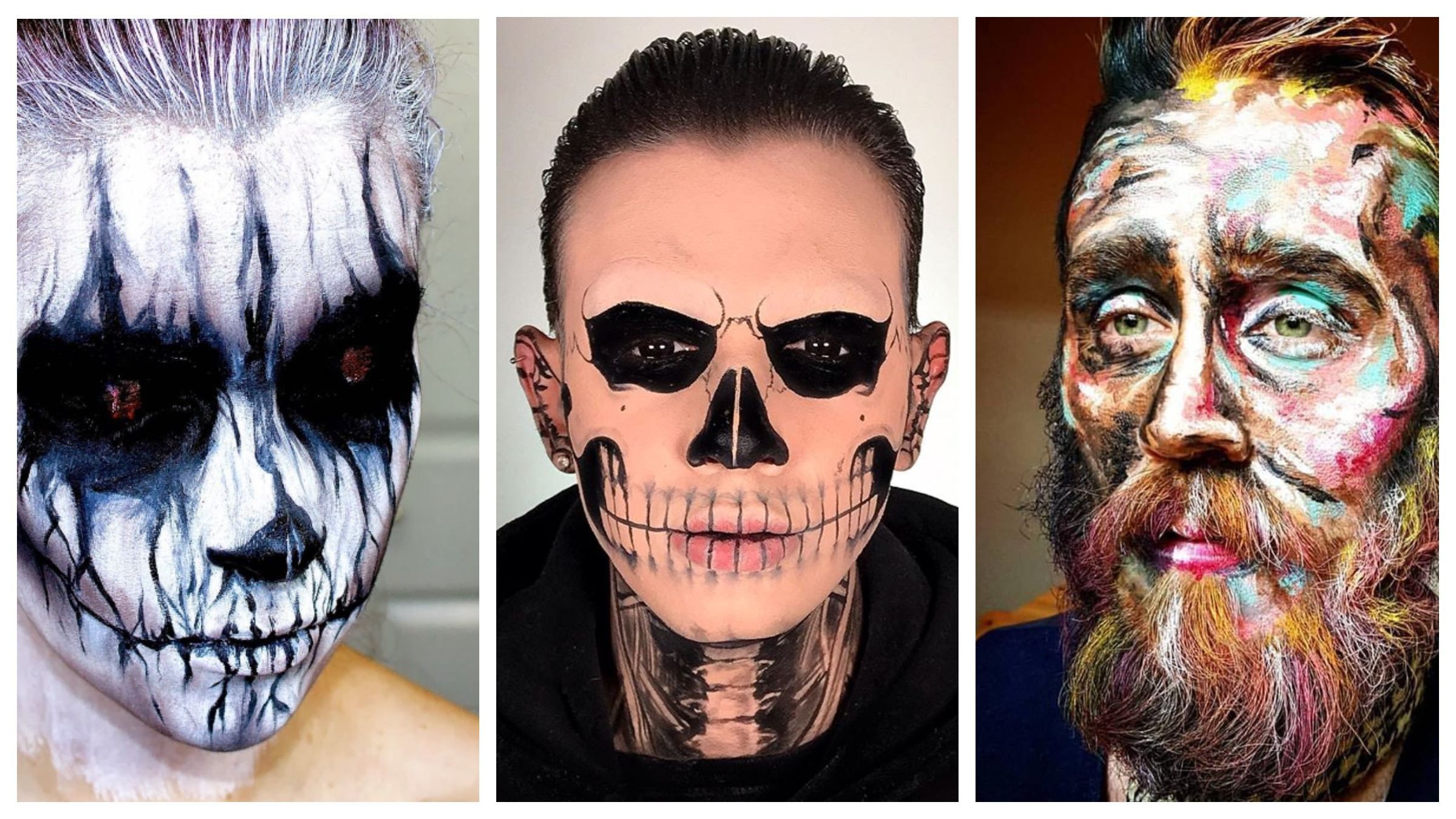 Грим на Хелловін 2020 для чоловіків: страшні образи – фото Грим на Хелловін 2020 для чоловіків: страшні образи – фото