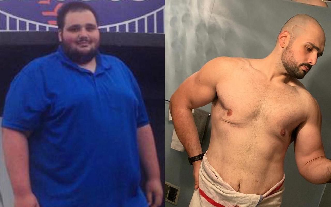 Хлопець схуднув на 120 кілограмів: дивіться, як змінилося його тіло