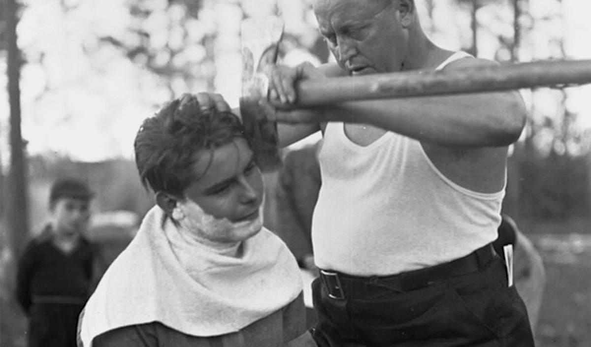 Как и чем брились мужчины в древнем мире Как и чем брились мужчины в древнем мире