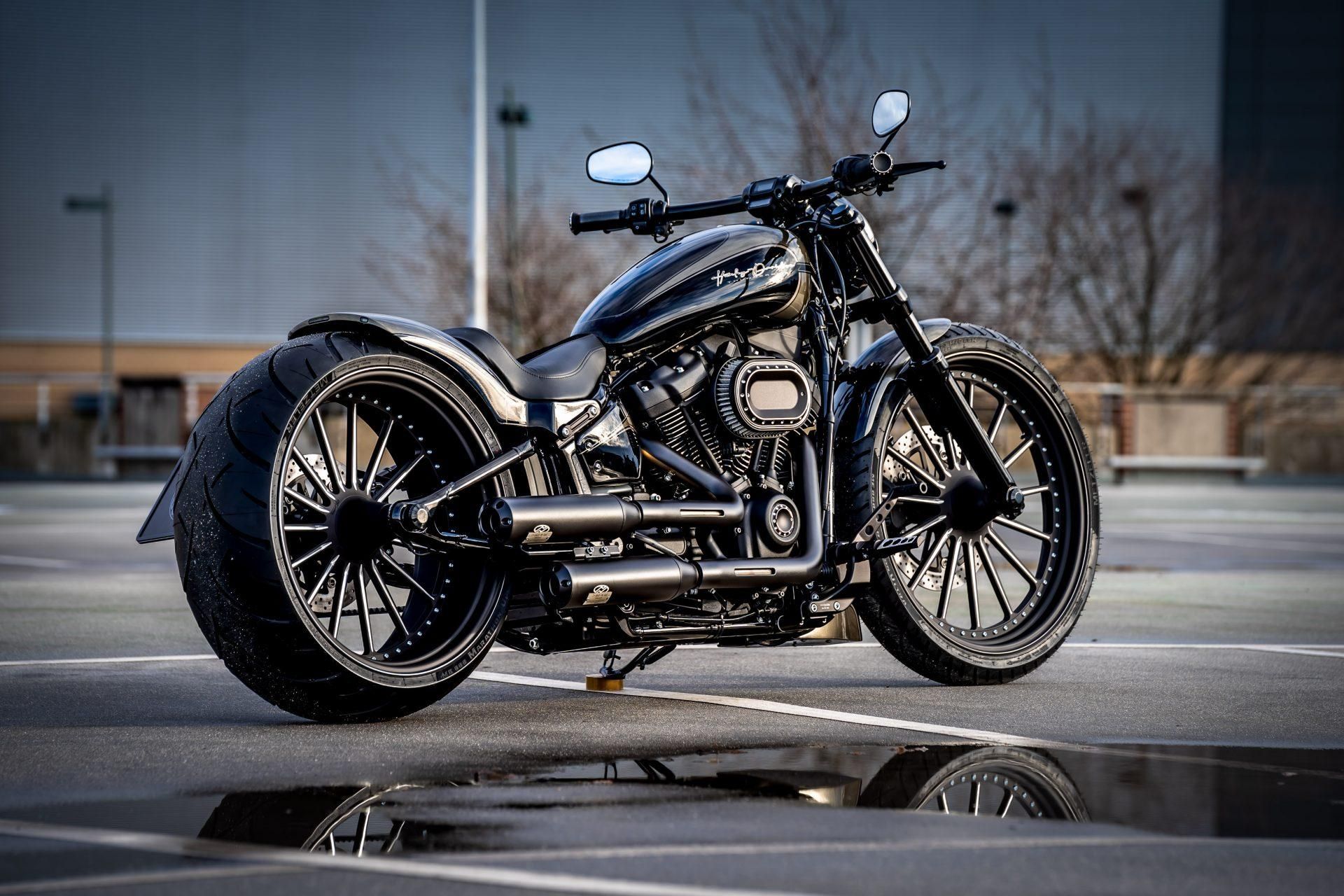 Harley-Davidson Gentle Style: крутые фото кастомного байка немцев