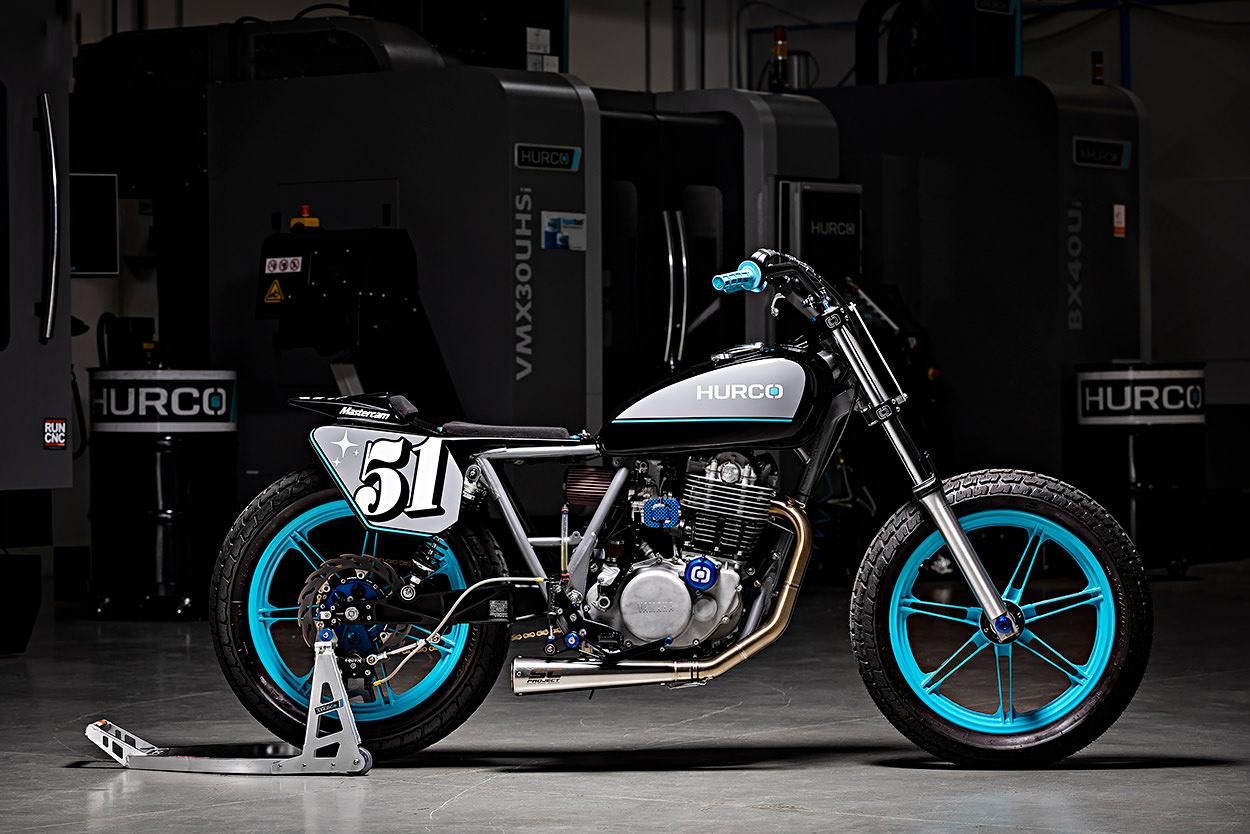 Yamaha SR500 – француз сделал стильный байк из разбитого мотоцикла
