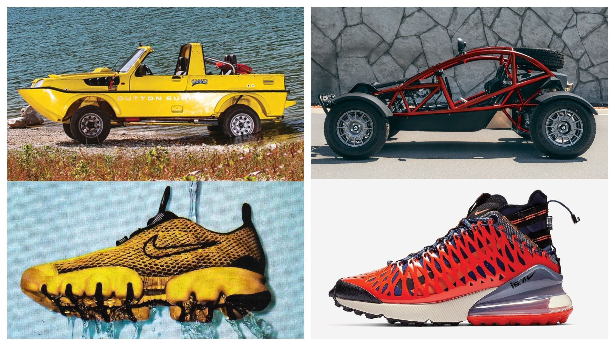 Движение – жизнь: яркие фото автомобилей, похожих на кроссовки Nike