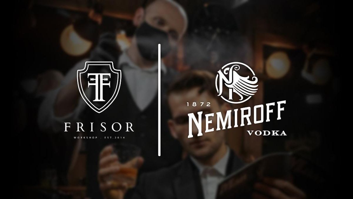 Nemiroff объявил о сотрудничестве с сетью барбершопов Frisor