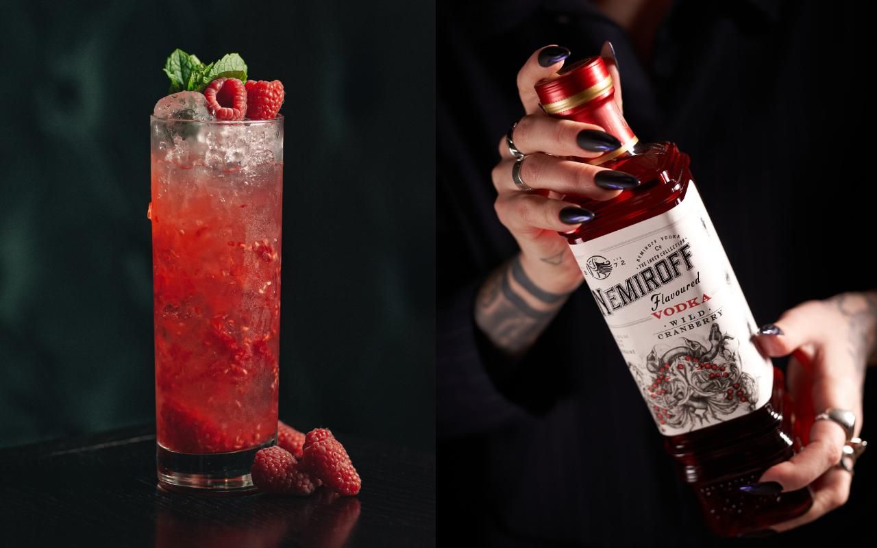 Как приготовить алкогольный коктейль Raspberry Collins: рецепт
