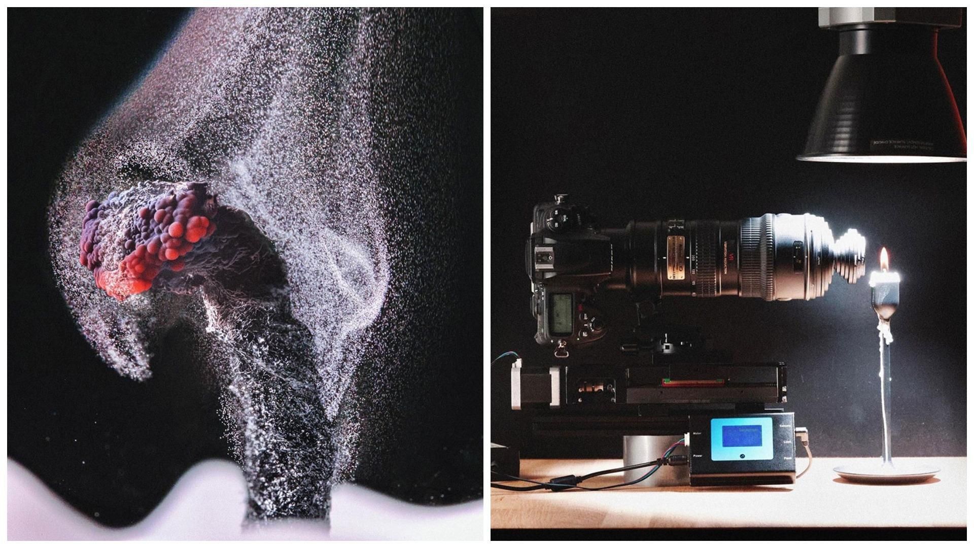 Художник макросъемки зафиксировал дым свечи после угасания: захватывающее видео Художник макросъемки зафиксировал дым свечи после угасания: захватывающее видео