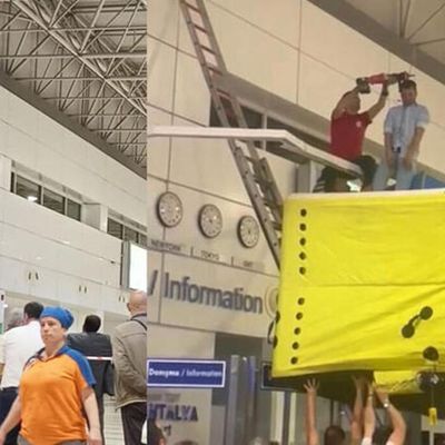 Росіянин намагався повіситися в аеропорту Анталії