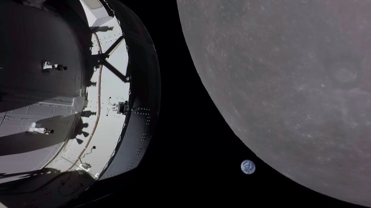 Artemis 1 – космический корабль NASA Orion попрощался с Луной и возвращается на Землю