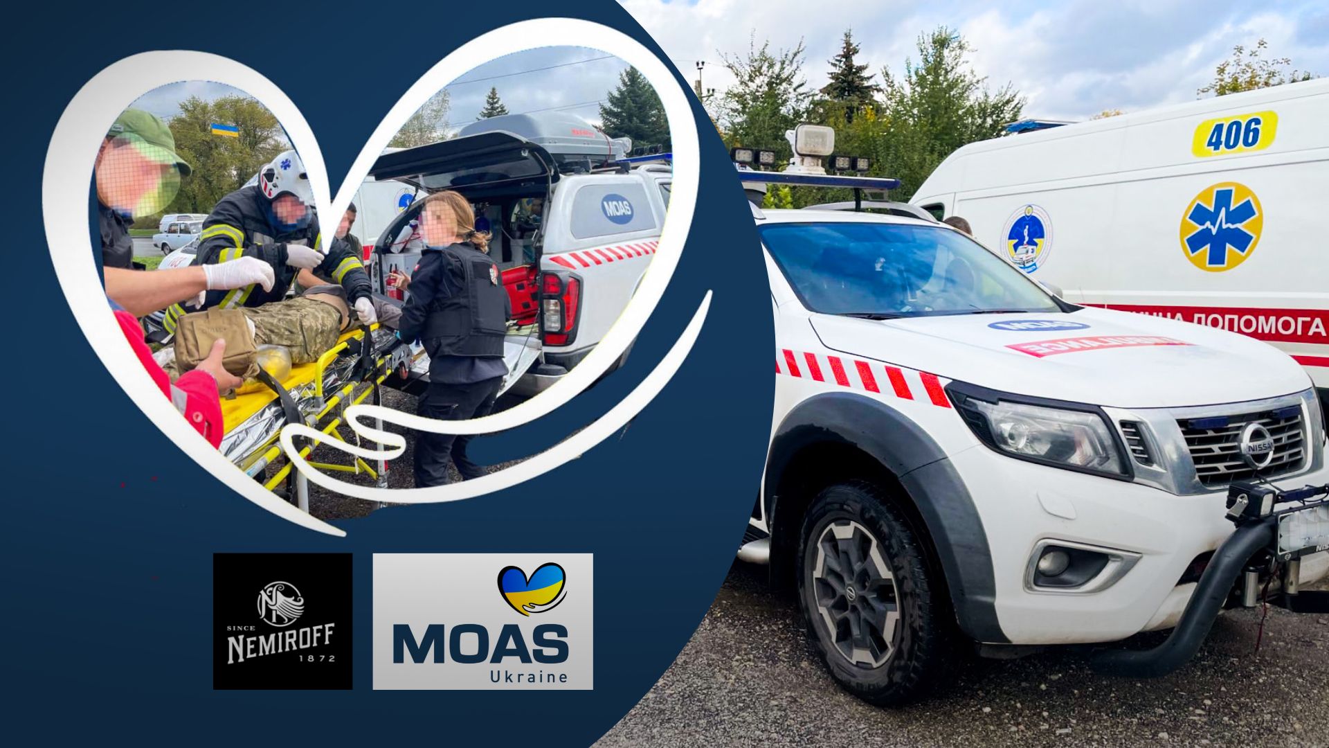 Nemiroff передав фонду MOAS Україна кошти на паливо Nemiroff передав фонду MOAS Україна кошти на паливо