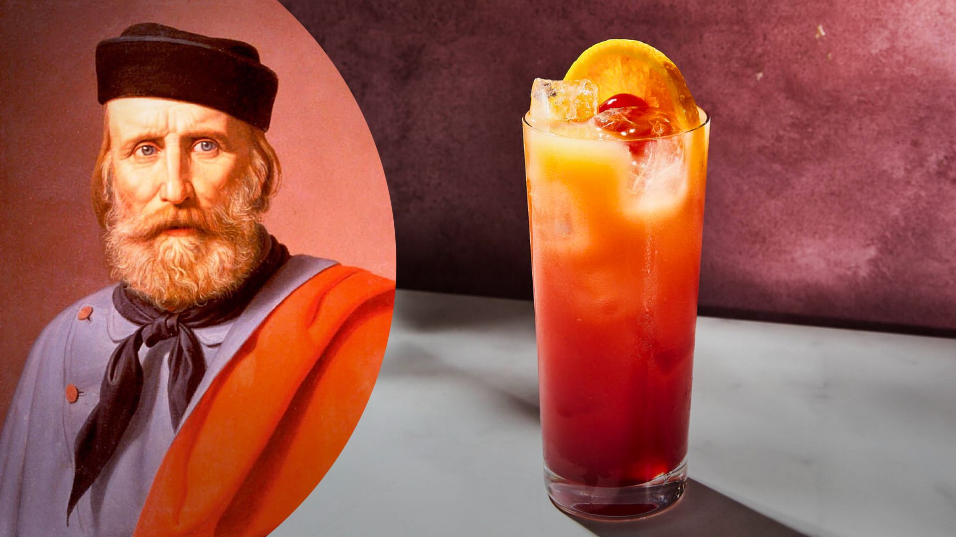 Коктейль Гарібальді - як приготувати в домашніх умовах, інгредієнти, історія появи Коктейль Гарібальді - як приготувати в домашніх умовах, інгредієнти, історія появи