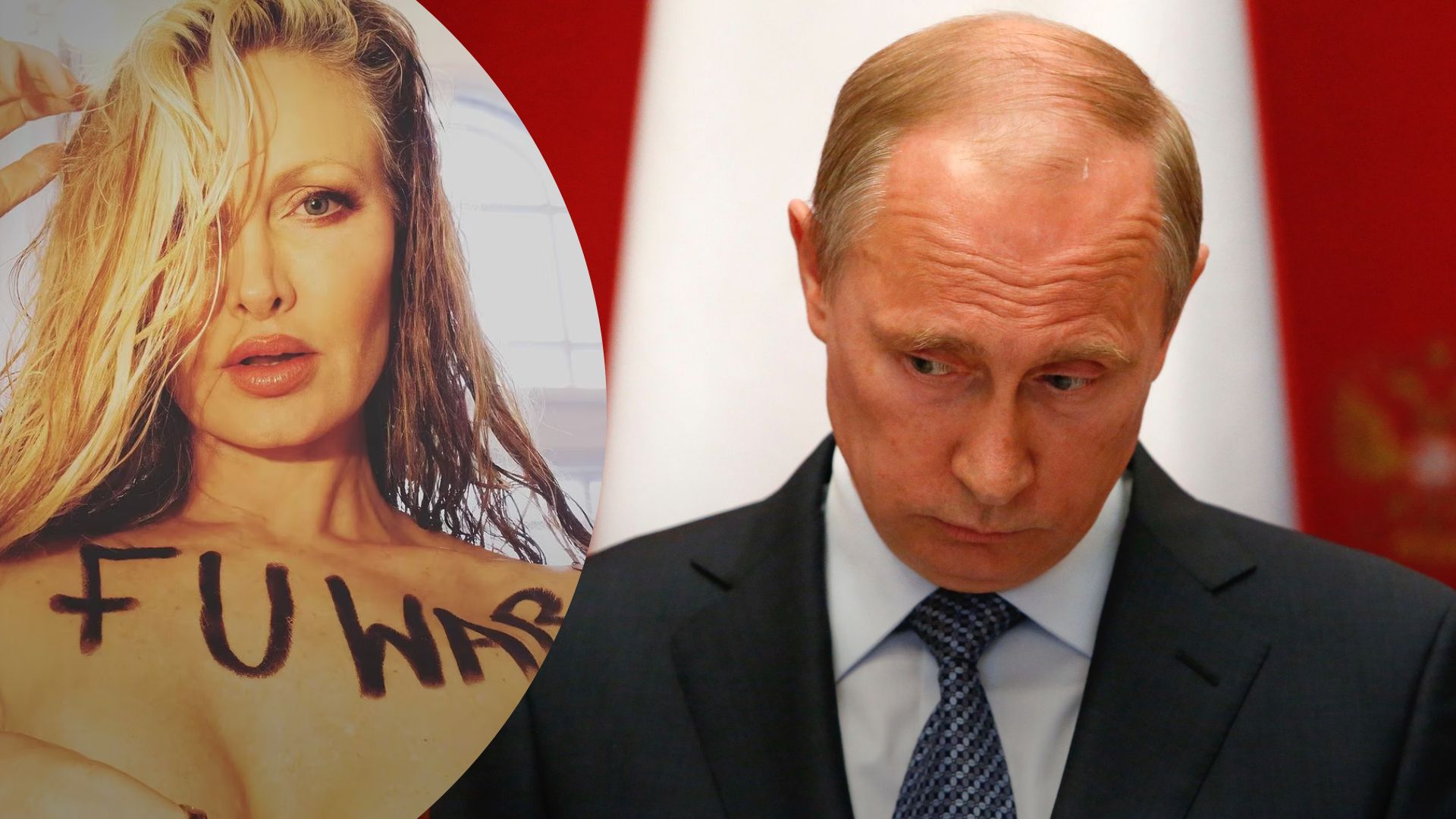 Модель Капріс Бурре готова надіслати Путіну свої голі фото, якщо він зупинить війну