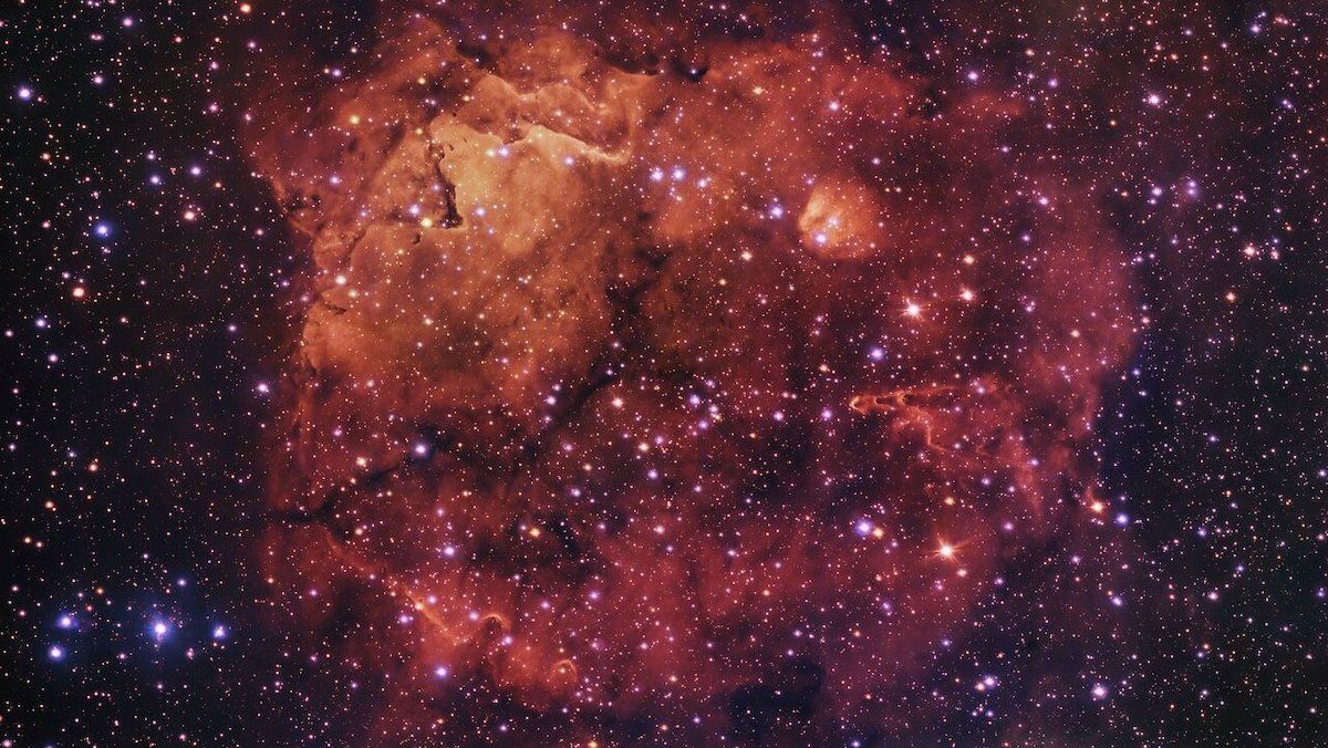 Туманность Sh2-284 похожа на кота - потрясающее фото с Очень большого телескопа - Men