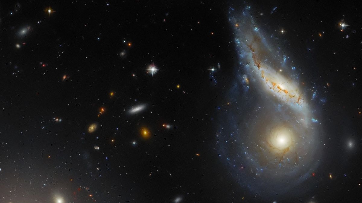 НАСА показало столкновение двух галактик, намекающее на судьбу Млечного Пути - Men
