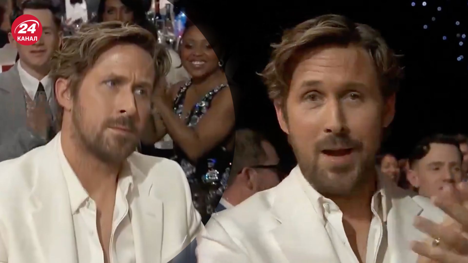 Реакція Раяна Гослінга на перемогу миттєво стала мемом Реакція Раяна Гослінга на перемогу миттєво стала мемом