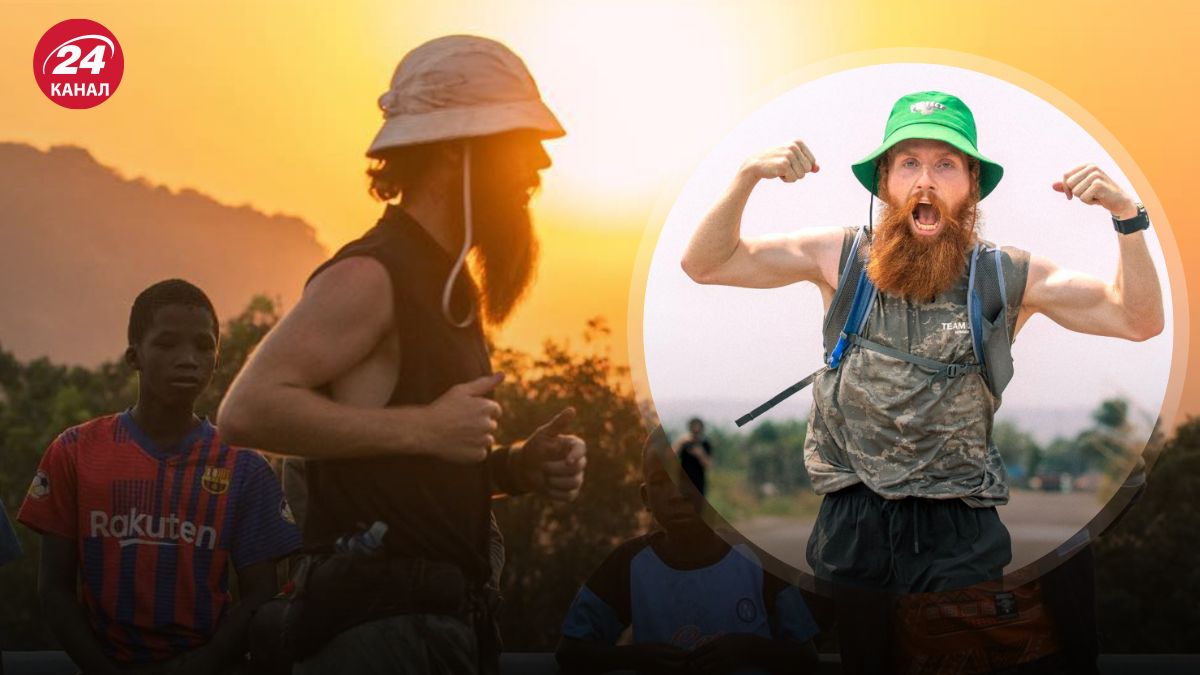 Расс Кук пробежал через всю Африку Расс Кук пробежал через всю Африку