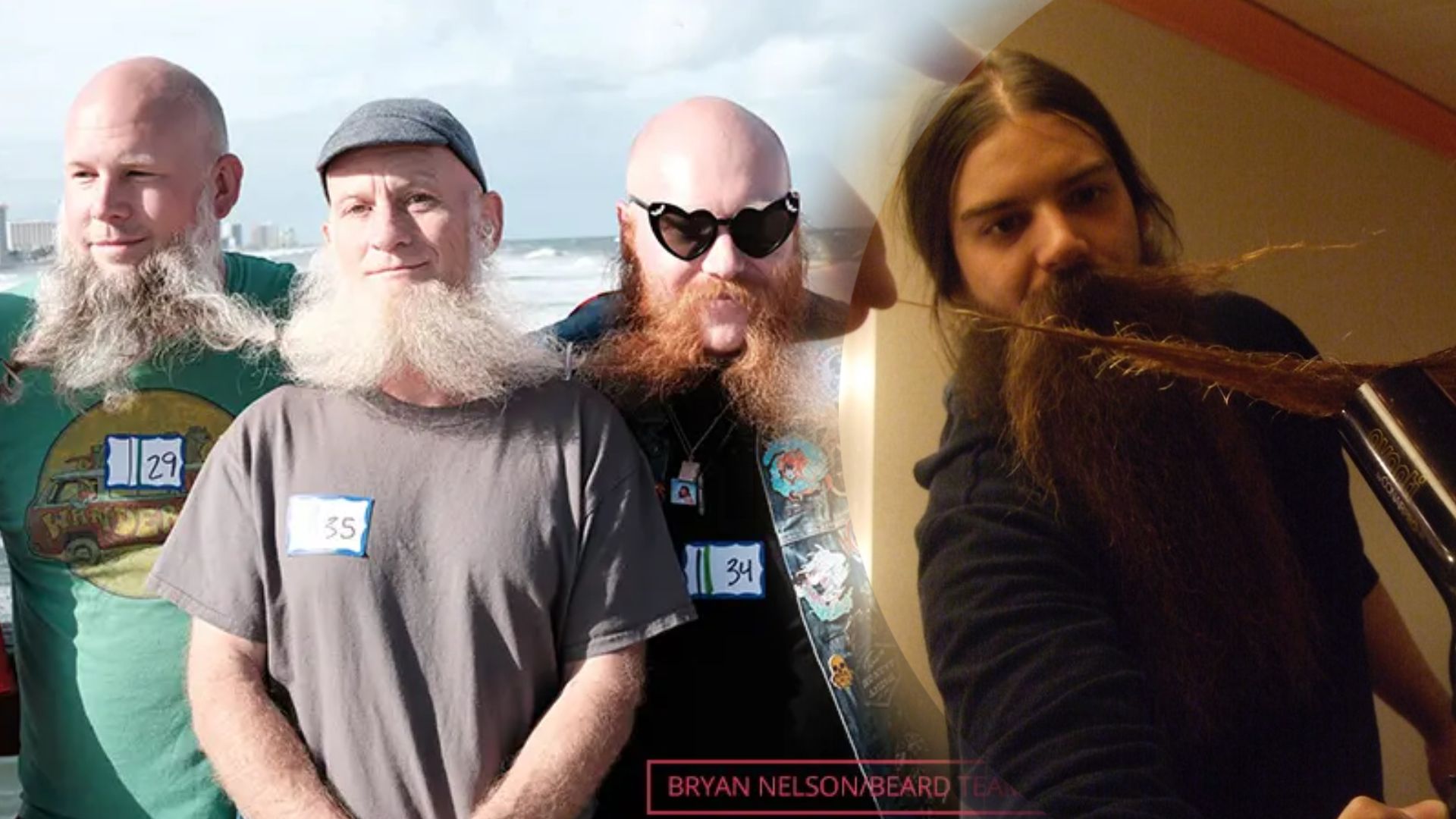 Бородачи стали в рядочек, чтобы побить рекорд Бородачи стали в рядочек, чтобы побить рекорд