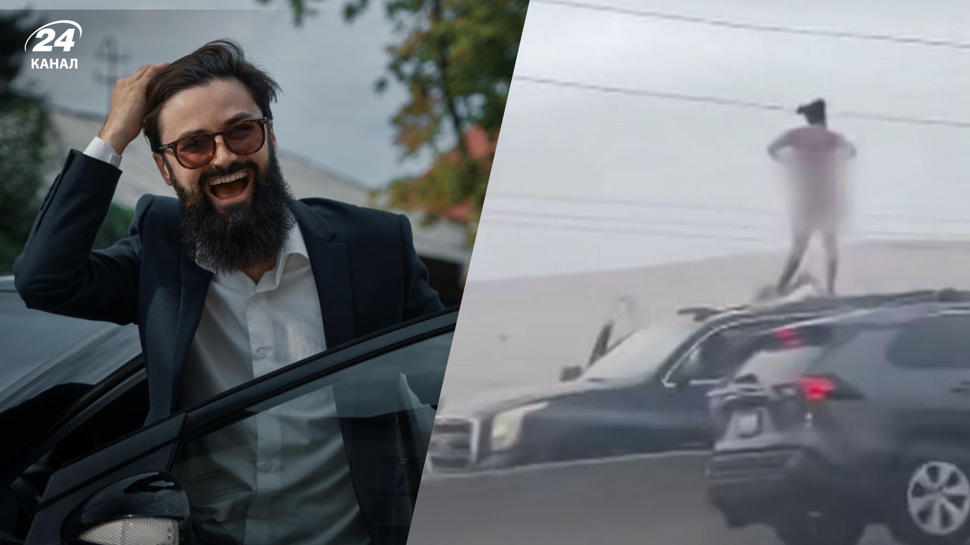 Жінка роздяглася на даху автомобіля під час поліцейської погоні - Men Жінка роздяглася на даху автомобіля під час поліцейської погоні - Men